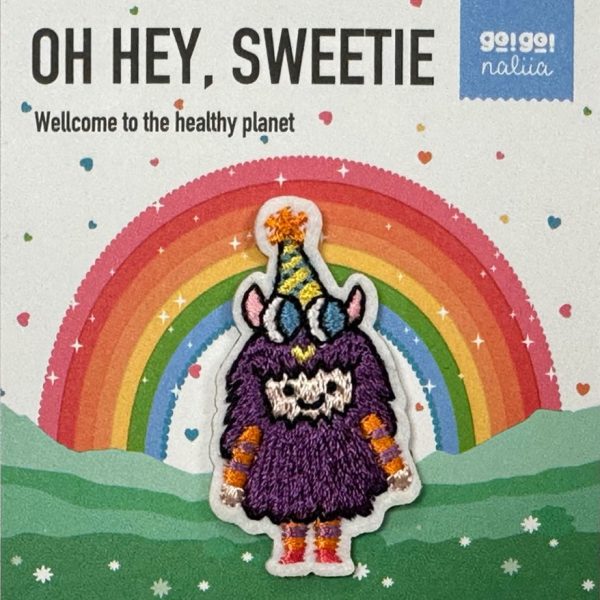 OH HEY, SWEETIE 刺繡布貼 single pack
